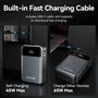 Vention Powerbank 20000mAh 65W con cable USB-C integrado