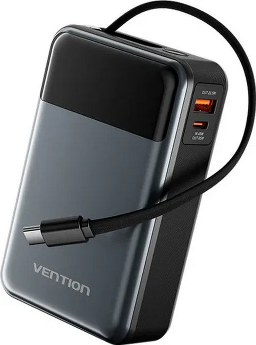 Vention Powerbank 20000mAh 65W FHYB0 Gris Vention Powerbank 20000mAh 65W FHYB0 Gris