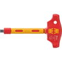 Wera 410 i VDE B RA Adaptador de mango en T para dados de 3/8 pulgadas