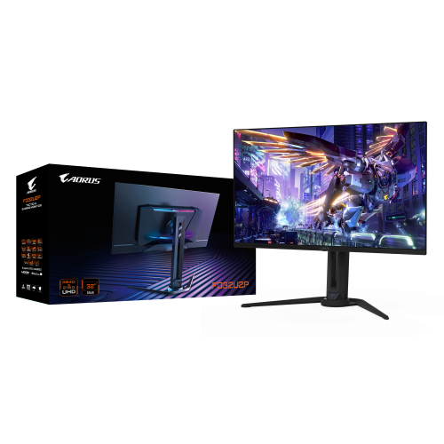 Gigabyte AORUS FO32U2P Monitor Gaming OLED 31.5 pulgadas 4K UHD 240Hz 0.03ms Negro