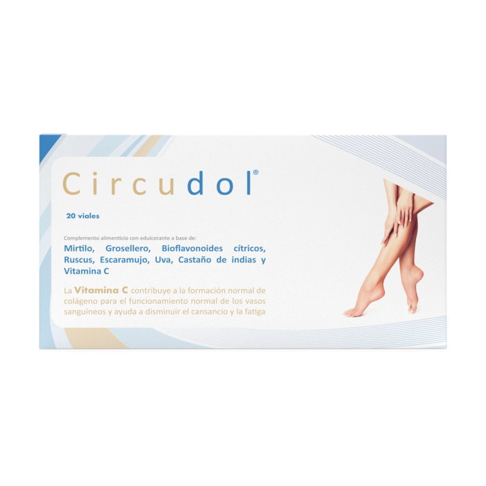 Margan Circudol 20 viales - Complemento alimenticio para la circulación con Vitamina C Margan Circudol 20 viales - Complemento alimenticio para la circulación con Vitamina C
