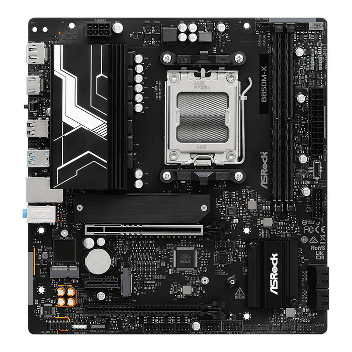 ASRock B850M-X R2.0 AMD B850 Micro ATX AM5