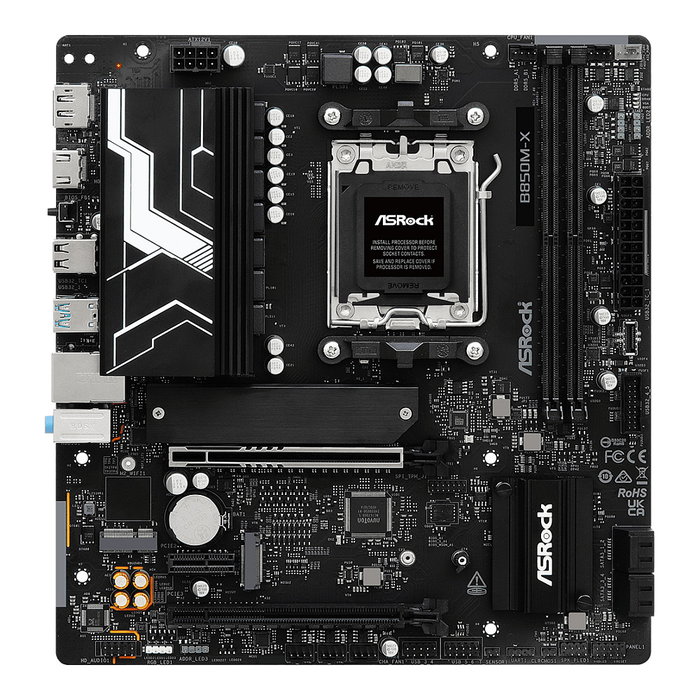 ASRock B850M-X R2.0 AMD B850 Micro ATX AM5