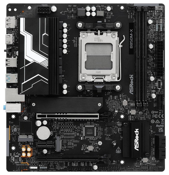 ASRock B850M-X R2.0 AMD B850 Micro ATX AM5