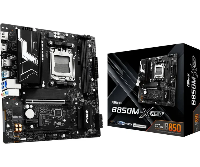 ASRock B850M-X R2.0 Micro ATX AMD B850 AM5 DDR5