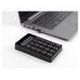 DeLOCK Teclado numérico 2 en 1 con calculadora inalámbrico 2,4 GHz negro