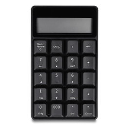 DeLOCK Teclado numérico 2 en 1 con calculadora inalámbrico 2,4 GHz negro