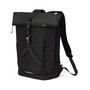 Dicota D32175-RPET Mochila COMMUTER Rolltop Urbana para Portátil 13-16 Zoll, 26L, Negro, Poliéster Reciclado