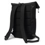 Dicota D32175-RPET Mochila COMMUTER Rolltop Urbana para Portátil 13-16 Zoll, 26L, Negro, Poliéster Reciclado
