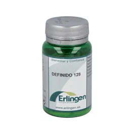 ERLINGEN Base Definido 128 - Complemento Alimenticio 60 Comprimidos - Salvia, Alholva, Canela, Genciana