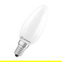 OSRAM LED Classic B 40 Filament 3.4W E14 827 Frosted, bombilla vela LED mini, 470 lm blanco cálido 2700K
