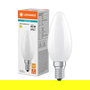 OSRAM LED Classic B 40 Filament 3.4W E14 827 Frosted, bombilla vela LED mini, 470 lm blanco cálido 2700K
