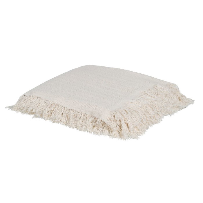 Ixia Plaid Espiga Crema Algodón Decoración 280 x 260 cm Ixia Plaid Espiga Crema Algodón Decoración 280 x 260 cm