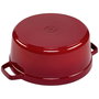 Staub Cocotte Redonda 26cm Rojo Cereza en Hierro Fundido