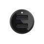 Belkin Boost Charge Cargador de Coche 24W con Doble USB-A y Cable Lightning 1m Negro
