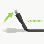 Belkin Boost Charge Cargador de Coche 24W con Doble USB-A y Cable Lightning 1m Negro