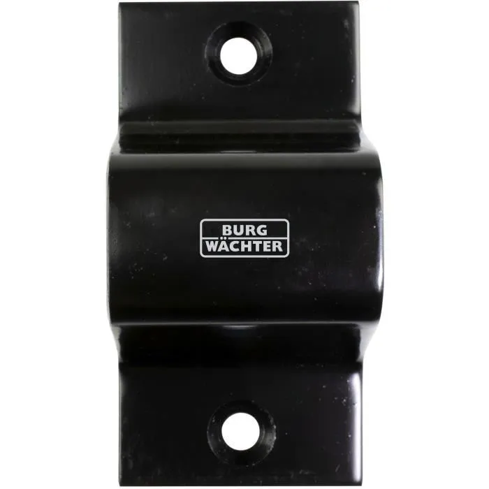 Burg Wachter SA 1280 SB Anclaje de Seguridad - Acero, Fijación a Pared/Suelo, Grillete de Acero Templado de 10 mm