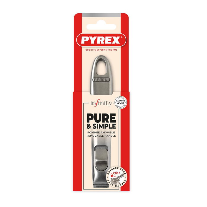 Pyrex® Mango Extraíble Acero Inoxidable Infinity PX Pyrex® Mango Extraíble Acero Inoxidable Infinity PX