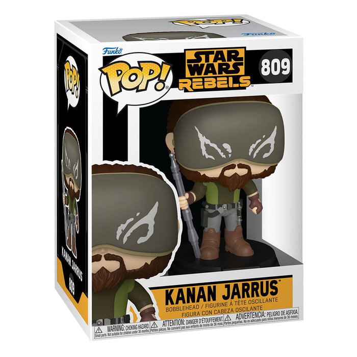 Funko Star Wars Cabezón POP! Vinyl Kanan Jarrus 9 cm Funko Star Wars Cabezón POP! Vinyl Kanan Jarrus 9 cm