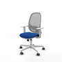 PIQUERAS Y CRESPO Silla de oficina Cilanco Azul y Gris con Mecanismo Sincro/Traslack