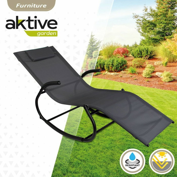 Color Baby Tumbona de Textileno Aktive 172x53x75 cm