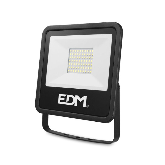 Edm Foco proyector LED Black Series 50 W 4000 lm 6400 K luz fría Negro