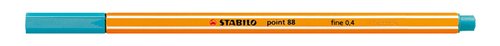 Rotulador Fibra Stabilo Point 88 Turquesa (Set de 10) Rotulador Fibra Stabilo Point 88 Turquesa (Set de 10)