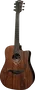 LAG Guitarra Acústica Electroacústica Dreadnought Cutaway A/E Natural Satinado Sauvage Lag