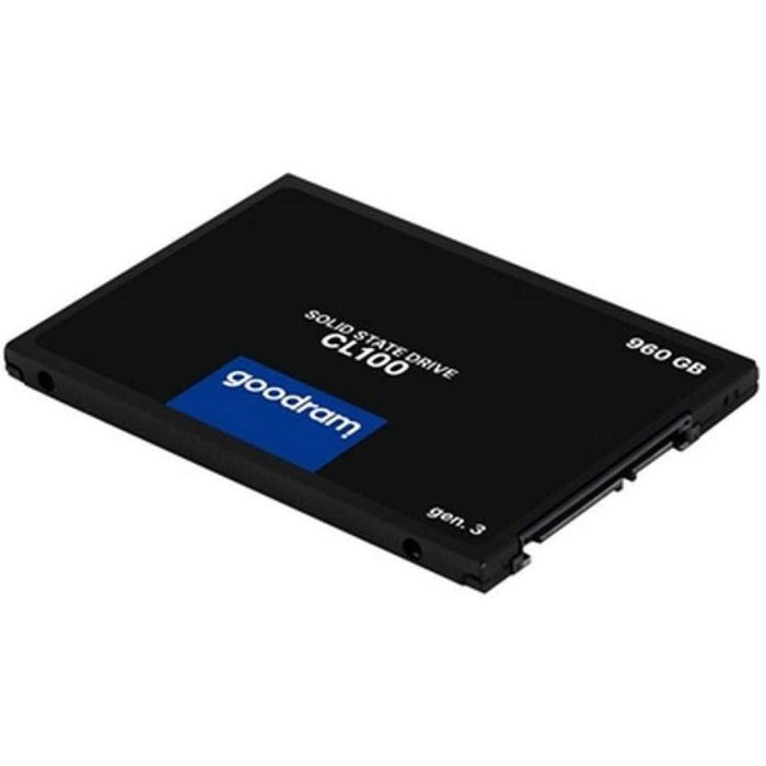 Goodram CL100 960 GB SSD SATA III 2.5" - 540 MB/s Lectura, 460 MB/s Escritura, 3D NAND, para PC/Portátil