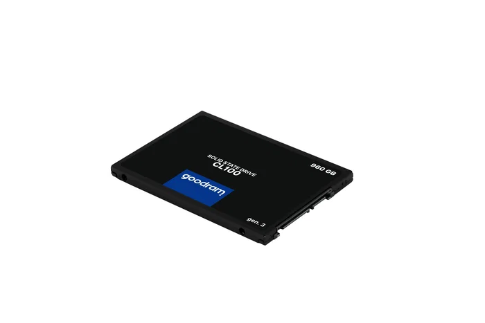 Goodram CL100 960 GB SSD SATA III 2.5" - 540 MB/s Lectura, 460 MB/s Escritura, 3D NAND, para PC/Portátil