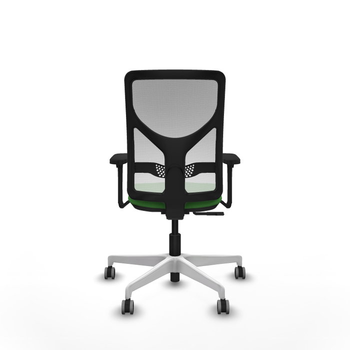 PIQUERAS Y CRESPO Silla de oficina Motilla con mecanismo Sincro, Verde y Blanco PIQUERAS Y CRESPO Silla de oficina Motilla con mecanismo Sincro, Verde y Blanco