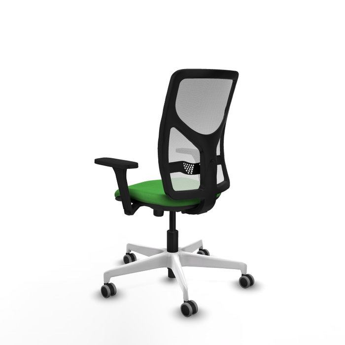 PIQUERAS Y CRESPO Silla de oficina Motilla con mecanismo Sincro, Verde y Blanco PIQUERAS Y CRESPO Silla de oficina Motilla con mecanismo Sincro, Verde y Blanco