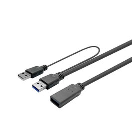 Vivolink Cable USB 3.0 Activo de Cobre de 7m para Instalación Profesional - Compatible con USB 2.0 y 3.0