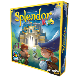 Space Cow Juego de Mesa Splendor Kids | Juego de Estrategia Familiar en Español para 2-4 Jugadores a Partir de 6 Años | Versión Infantil del Splendor Original