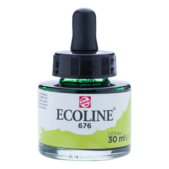 Ecoline Ecoline Acuarela Líquida Verde Hierba 676 30 ml Ecoline Ecoline Acuarela Líquida Verde Hierba 676 30 ml