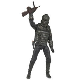 NECA Figura General Ursus El Planeta de los Simios 18cm con Accesorios de la Película de 1968