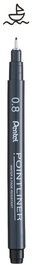 Pentel Pointliner S20P 0,8 mm Negro