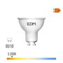 EDM Bombilla Dicroica LED GU10 10W (Equivalente 68W) 932 Lm 3200K Luz Cálida 120° Ø5 x 6.4 cm