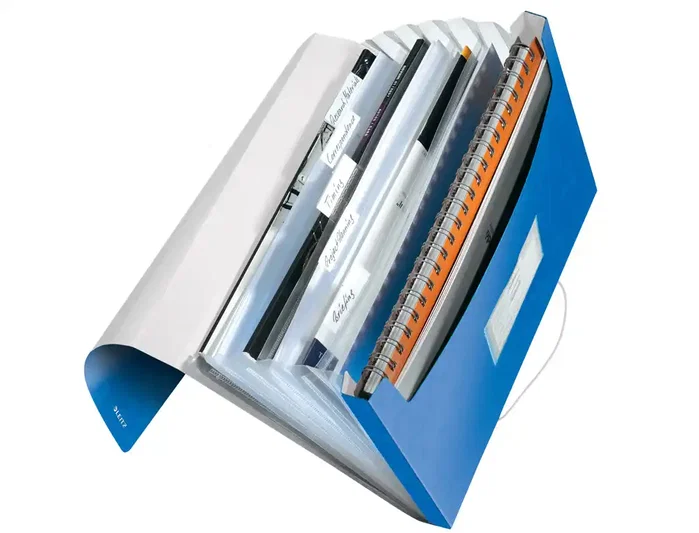 Leitz Carpeta Clasificadora Polipropileno A4 6 Separadores Azul Leitz Carpeta Clasificadora Polipropileno A4 6 Separadores Azul