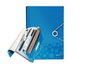 Leitz Carpeta Clasificadora Wow A4 Azul con 6 Separadores + 1 Extra Ancho