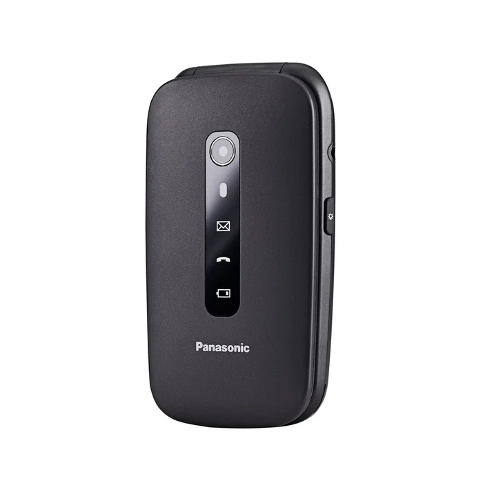 Panasonic KX-TU550 Teléfono Móvil Básico 4G para Personas Mayores, Resistente a Golpes, Pantalla 2.8", Bluetooth 5.0, Cámara 1.2MP, Color Negro