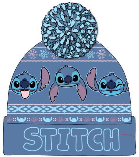 Lilo & Stitch Gorro Pom-Pom Dark Blue Lilo & Stitch Gorro Pom-Pom Dark Blue