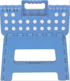 Marbueno Taburete Plegable Escalón de Plástico Color Azul 33x26x27 cm Cocina, Baño MARBUENO SUMMER 10534A