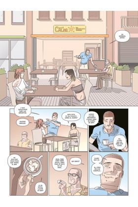 Tebeos Dolmen Editorial S.L. Café Calor, de Bernat Bauzá