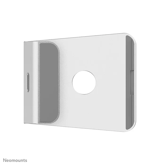 Neomounts NSLS025 Soporte Ergonómico para Portátil de Aluminio Plata, Ajustable, Compatible 10"-17" (43.2 cm) y MacBook, Para Escritorio, Cable Management