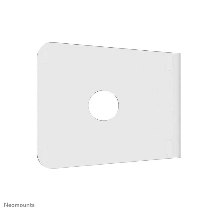 Neomounts NSLS025 Soporte Ergonómico para Portátil de Aluminio Plata, Ajustable, Compatible 10"-17" (43.2 cm) y MacBook, Para Escritorio, Cable Management