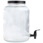 Day Dispensador de Bebida 8L Vidrio Metal y Silicona