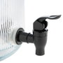 Day Dispensador de Bebida 8L Vidrio Metal y Silicona