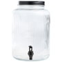 Day Dispensador de Bebida 8L Vidrio Metal y Silicona