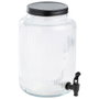 Day Dispensador de Bebida 8L Vidrio Metal y Silicona
